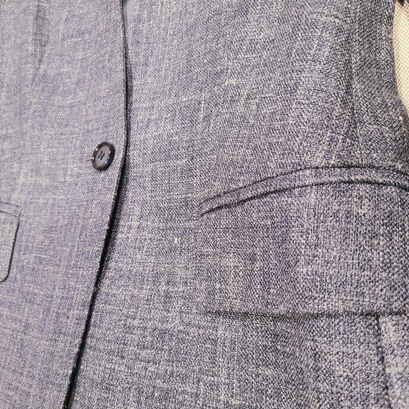 MaxMara NWT Jacket & Dress Blue Sleeveless Shift & Single Suit Silk Blend 4 - Picture 10 of 16